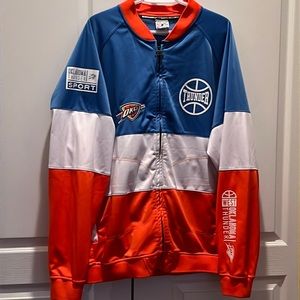 Light weight athletic sports jacket- Oklahoma Thunder